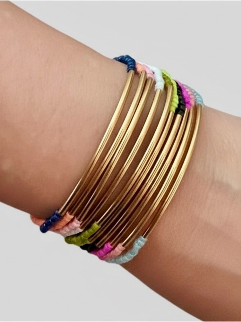 Plunder Beaming Bracelet Set 10 Stacking Beaded Bracelets